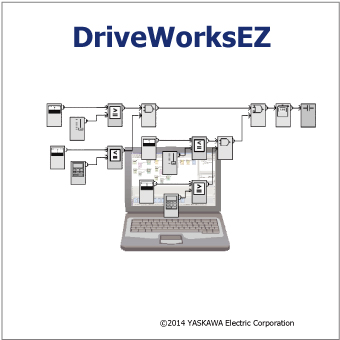 ビジュアルプログラミングツール DriveWorksEZ