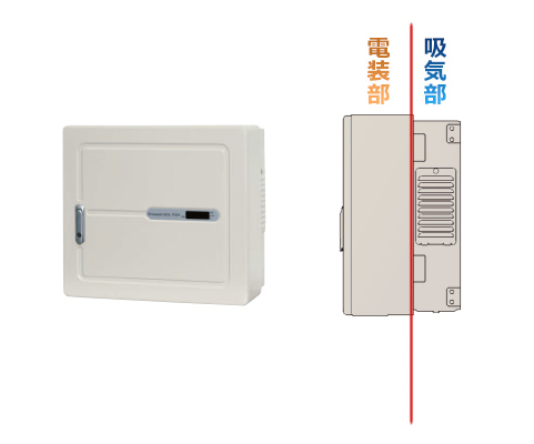 電装部 吸気部
