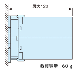 ソケットを取付けた状態