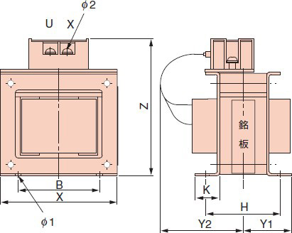 外形図2